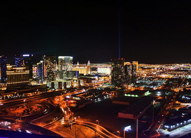 Curimedia - Las Vegas Skyline at night North