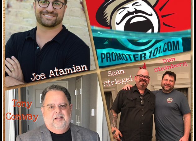 EPISODE #57: Paradigm's Joe Atamian, Live Nation's Sean Striegel, A Story from Tony Conway