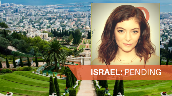 Lorde May Bow To BDS Boycott and Not Come to Israel