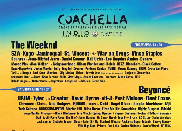 Coachella Announces 2018 Lineup