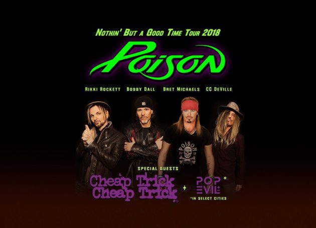 Poison, Cheap Trick And Pop Evil Teaming Up For A Package Tour Set To Hit The Road This Summer