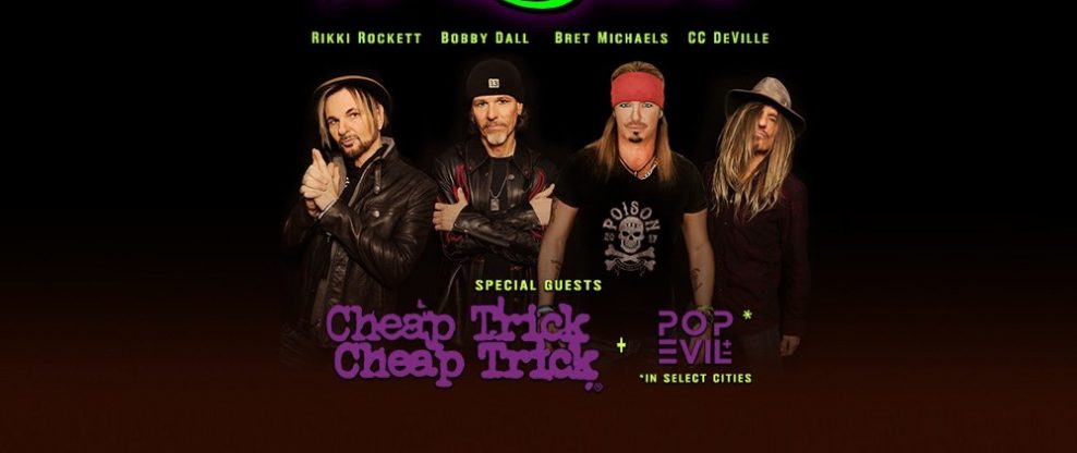 Poison, Cheap Trick And Pop Evil Teaming Up For A Package Tour Set To Hit The Road This Summer