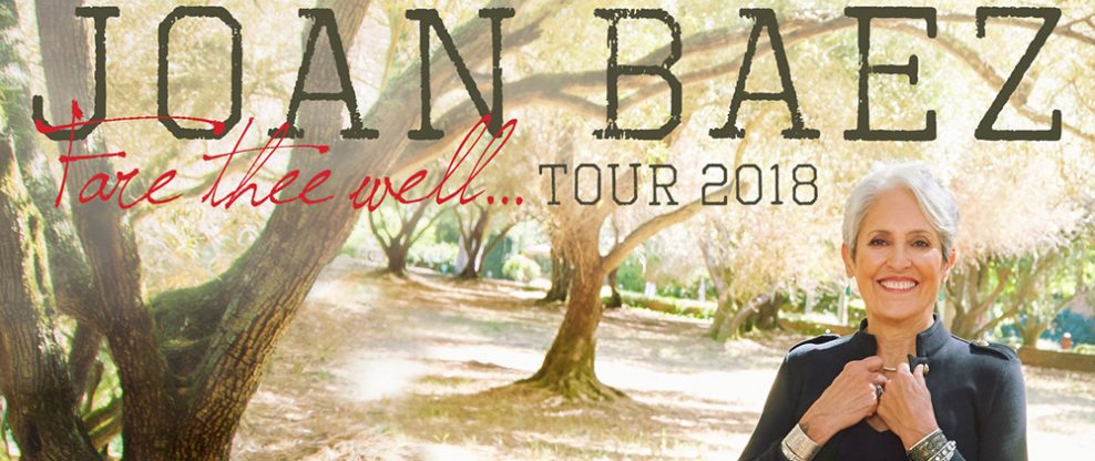 Joan Baez With New LP & Farewell Tour