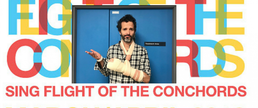 Flight Of The Conchords Postpone Tour Because Of Injury