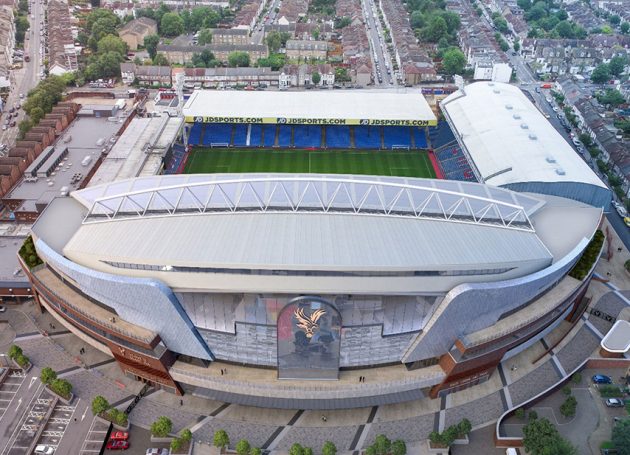 Selhurst Park Provides An Aerial View Of Proposed Redevelopment Plans