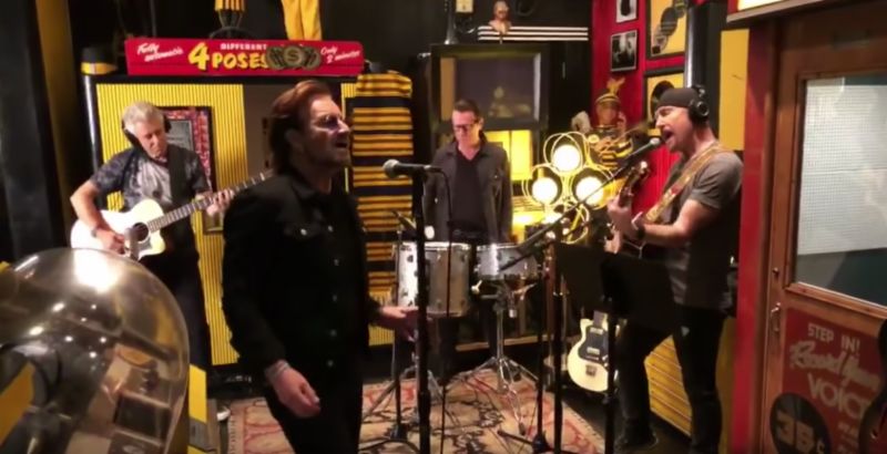 U2 Visits Third Man Records' Nashville Headquarters To Serve Up New Live Recordings
