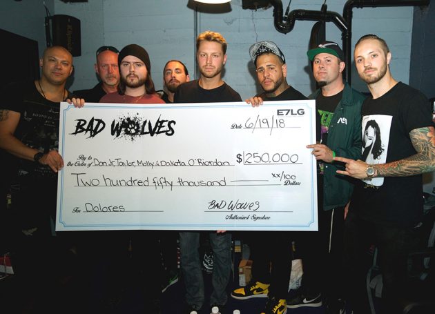 Bad Wolves Donate $250,000 To The Family Of Late Cranberries Singer Dolores O'Riordan