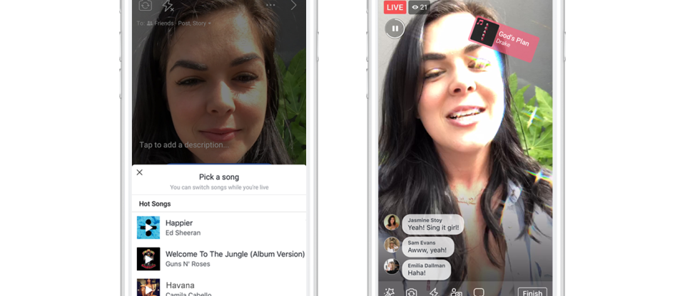 Facebook Launches Lip Sync Live