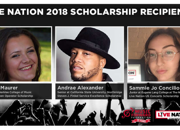 Live Nation Announces Scholarships For Students Pursuing Concert Industry Careers