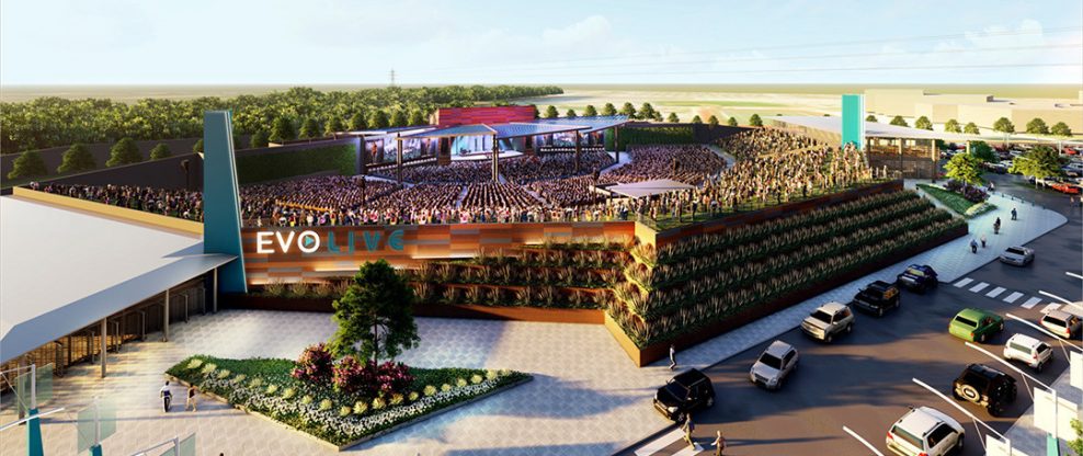 EVO Entertainment Group Announces Plans for 15,000 Seat Amphitheatre in Schertz, TX