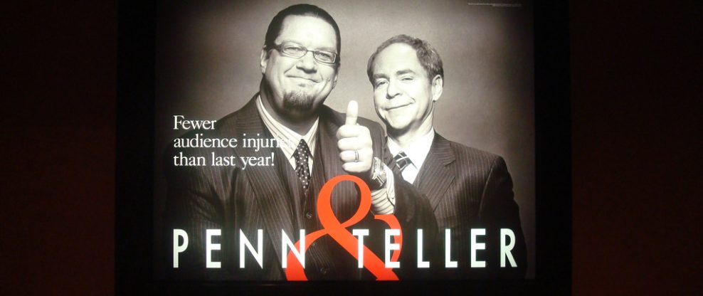 Penn & Teller Cancel A Month Of Shows For Teller's Back Surgery