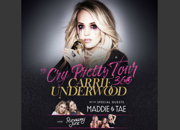 Carrie Underwood Launches All-Female 'Cry Pretty' Tour