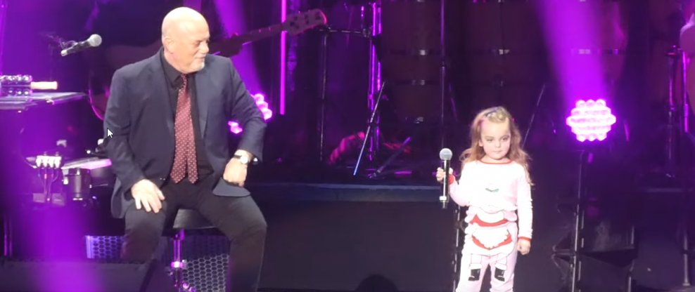 Billy Joel Upstaged By 3-Year-Old Daughter