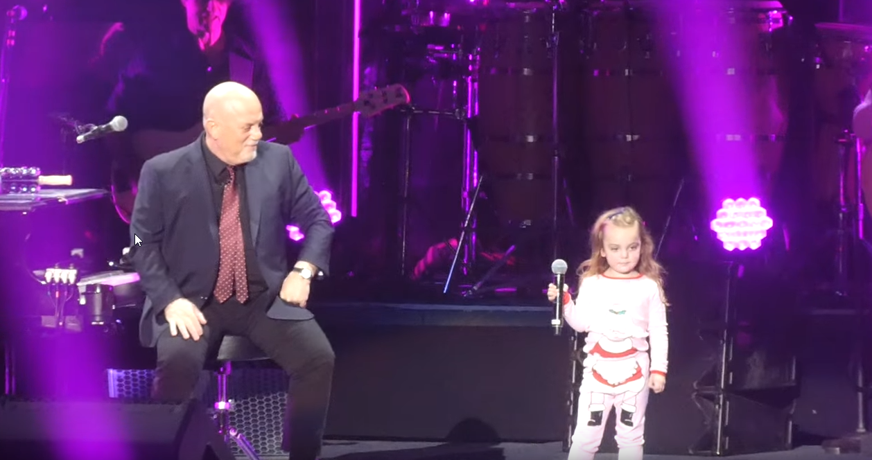 Billy Joel Upstaged By 3-Year-Old Daughter - CelebrityAccess