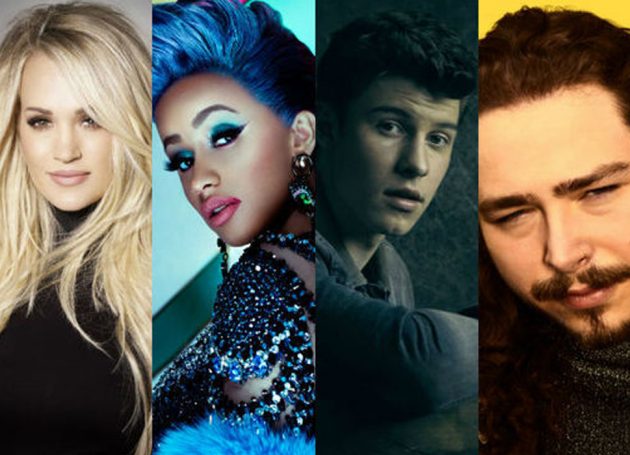 Cardi B, Drake, Ed Sheeran, Maroon 5, Post Malone & More Nominated For 2019 iHeartRadio Music Awards