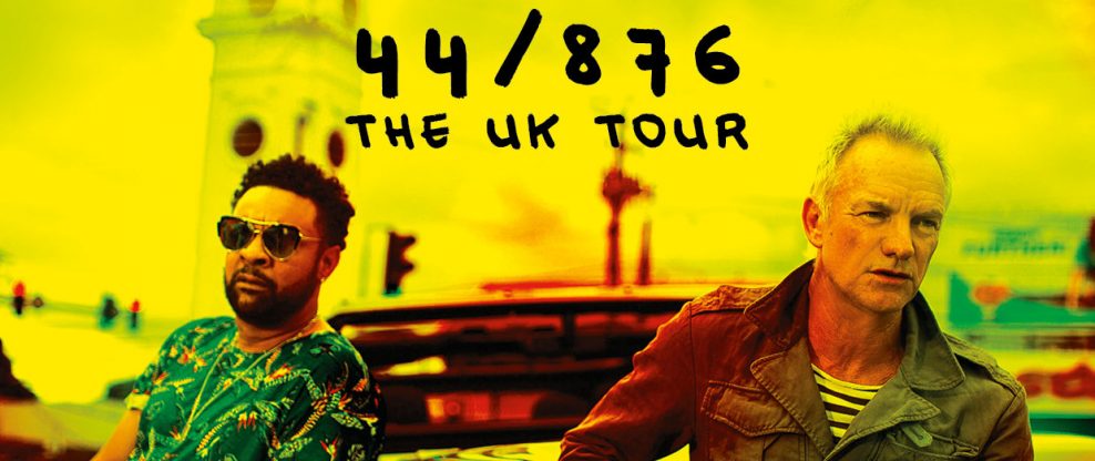 Sting & Shaggy Announce Return To The UK With The 44/876 Tour