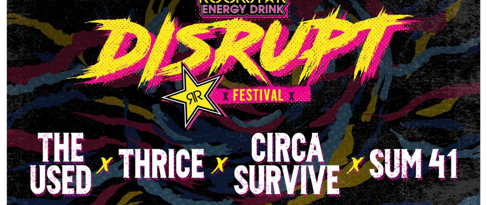 Live Nation And SGE Announce Traveling Event 'Rockstar Energy Drink Disrupt Festival'