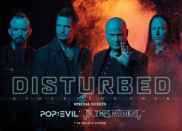 Disturbed Announce Second Leg of Evolution Tour