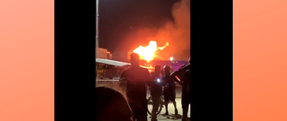 Fire Breaks Out At Coachella