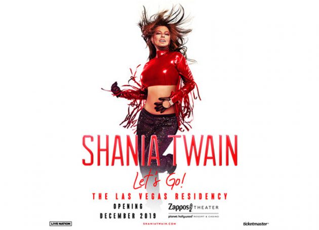 Shania Twain Announces Las Vegas Residency, Shania Twain “Let’s Go!”