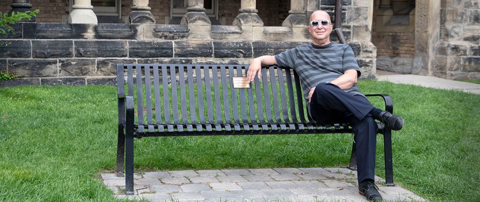 Paul Shaffer Honors Parents With Bench At University Of Toronto