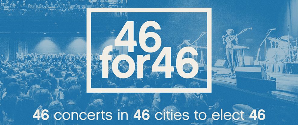 46 Concerts In 46 Cities To Elect The 46th President