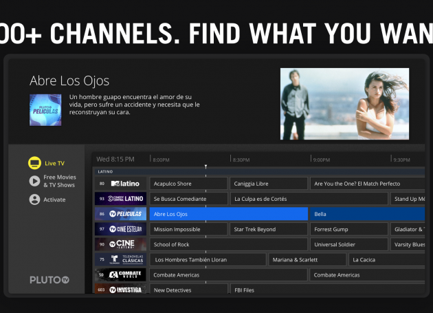 Pluto TV Latino Launched