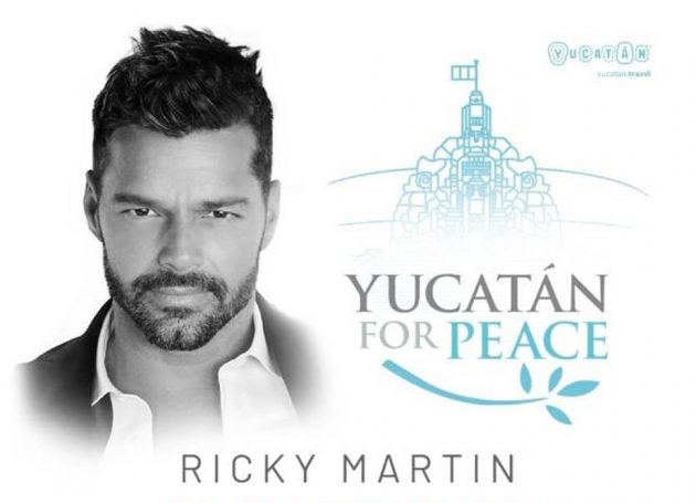 Ricky Martin to Headline Yucatan for Peace Concert