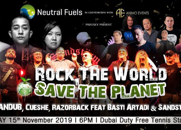 Dubai To Host Zero-Carbon Concert, Rock The World-Save The Planet