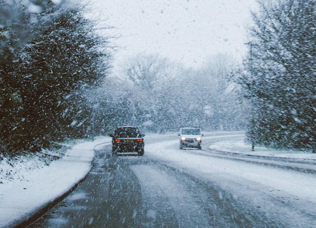 Driving in snow