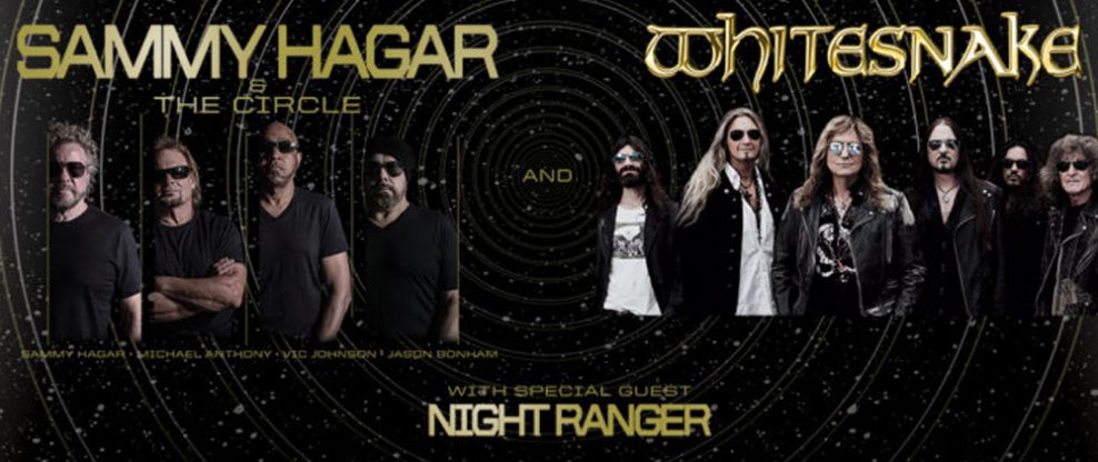 Sammy Hagar & The Circle With Whitesnake Announce 2020 Summer U.S. Tour