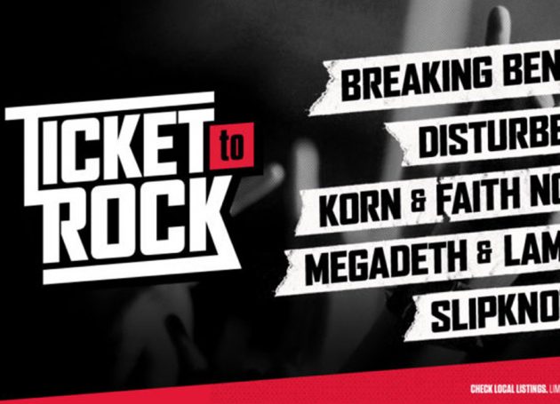 Live Nation Announces Ticket To Rock 2020 With Breaking Benjamin, Disturbed, Slipknot & More