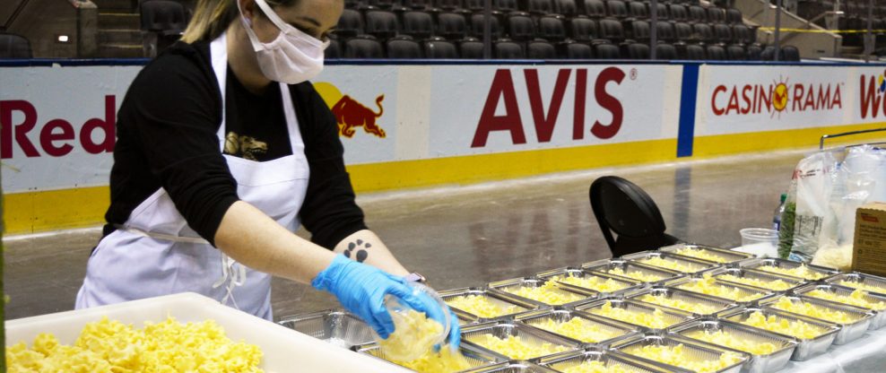 Scotiabank Arena Converted Into Toronto's Largest Kitchen To Feed The City's Medical Responders