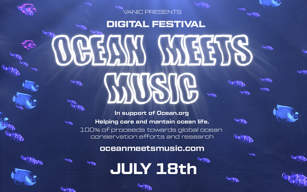 Dj Vanic And Bandsintown Team Up For Ocean Meets Music A Virtual Edm And Esports Festival Fundraiser Celebrityaccess