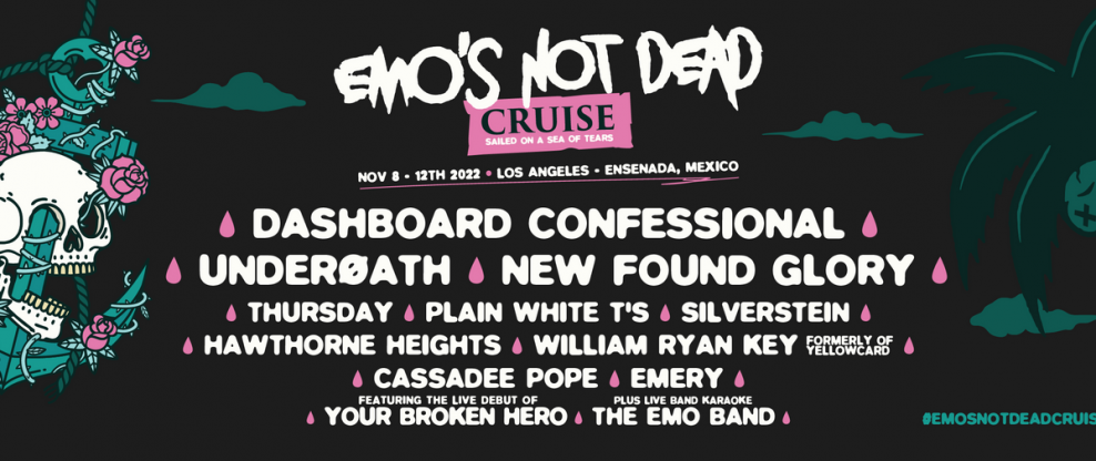 Emo's Not Dead: Sailed on a Sea of Tears Cruise Announced