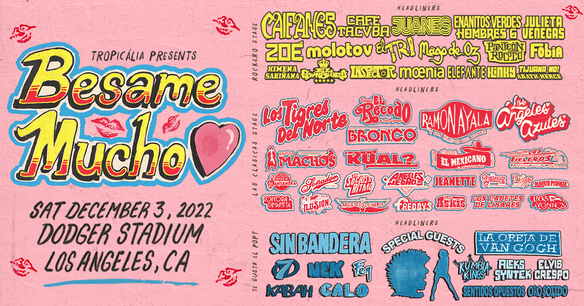 The Besame Mucho Festival To Bring Latin Music To Dodgers Stadium