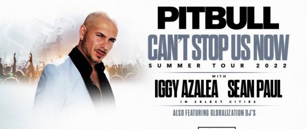 Mr. Worldwide-Pitbull Announces "Can't Stop Us Now" Summer Tour With Iggy Azalea and Sean Paul