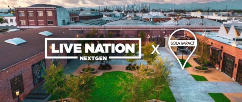 Live Nation and SoLa Impact Launch Music Career Development Program - 'Live Nation NextGen'