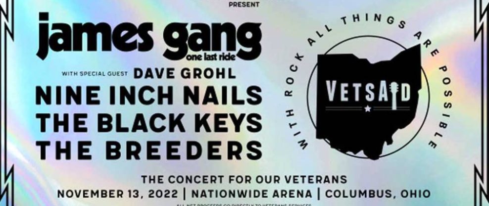 Joe Walsh Announces Initial Lineup for VetsAid 2022 With Nine Inch Nails, The Black Keys, Special Guest Dave Grohl, And More