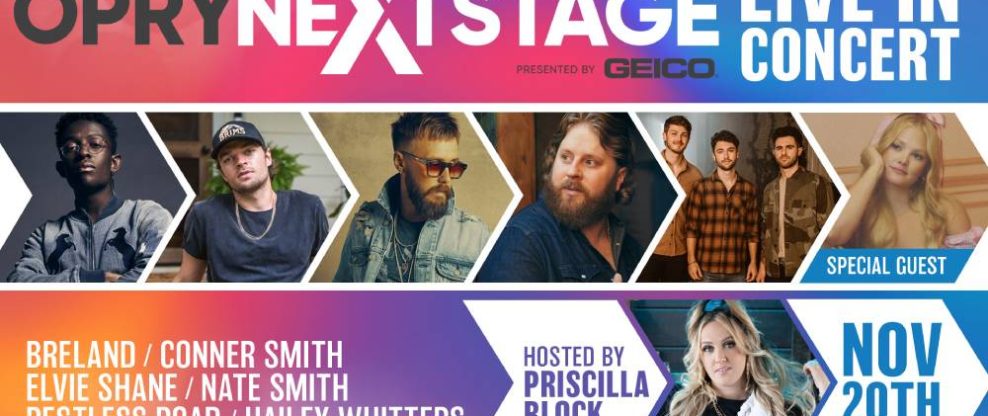 NextStage: Live In Concert Lineup Announced - Nate Smith Named NextStage Artist For November