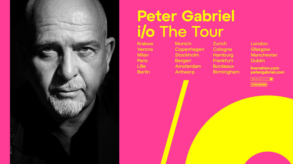 Peter Gabriel Announces His First European Tour In Almost A Decade