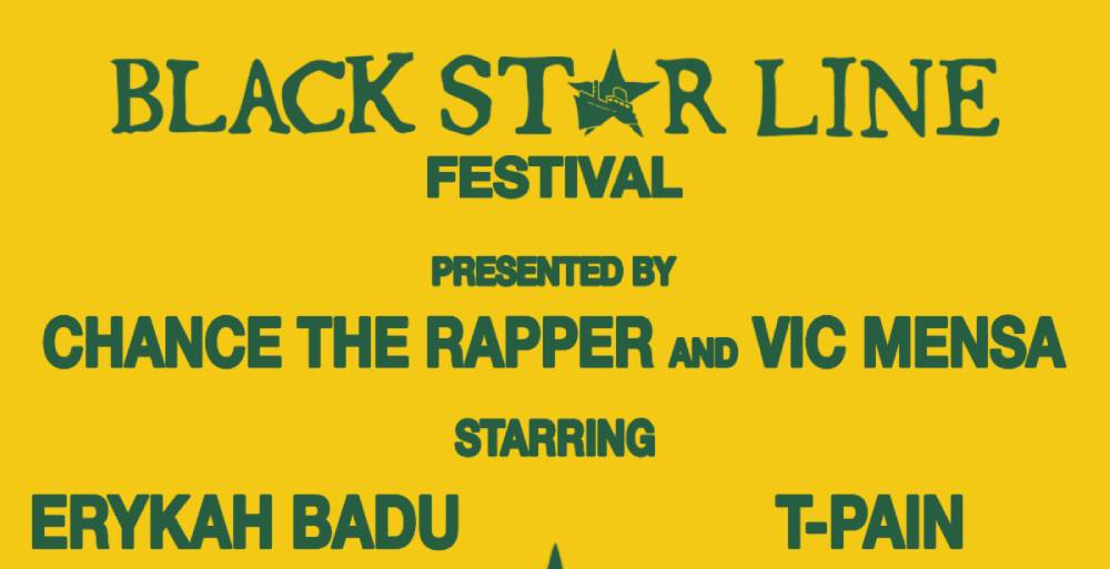 Vic Mensa and Chance the Rapper Announce Black Star Line Fest Lineup