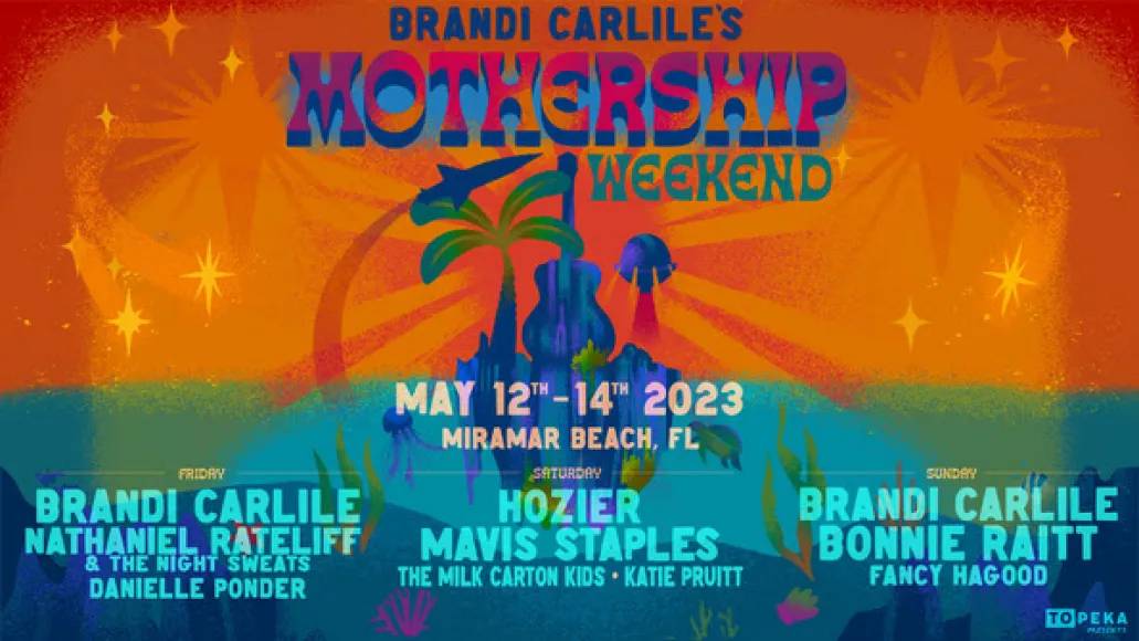 Brandi Carlile's Mothership Weekend Fest Announced For May 12-14 With Bonnie Raitt, Hozier, Mavis Staples, & More