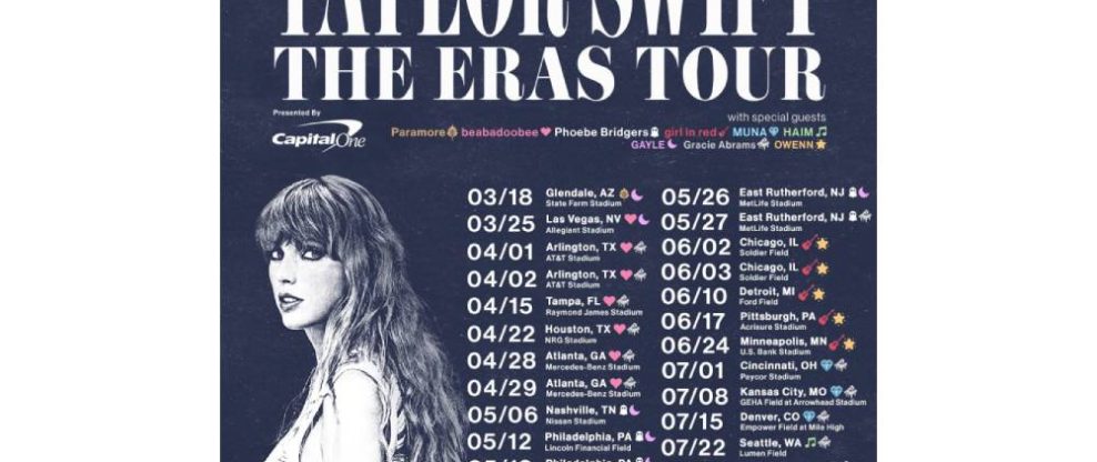 Taylor Swift Expands Her Eras Tour With Multiple New Stadium Shows