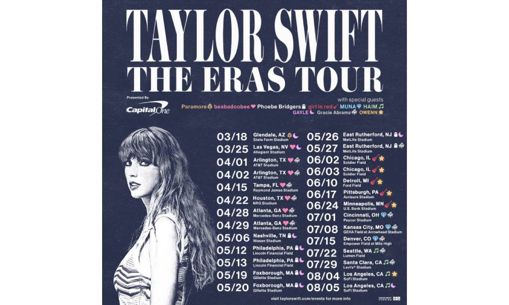 Taylor Swift 2024 Extra Dates Image to u