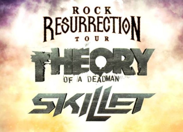 Skillet and Theory of a Deadman Announce Winter 2023 Co-Headlining 'Rock Resurrection Tour'