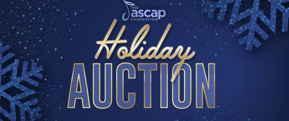 ASCAP Foundation Silent Auction Supporting Music Education & Talent Development Kicks Off With Donations From Chris Stapleton, Shawn Mendes, Olivia Rodrigo, & More