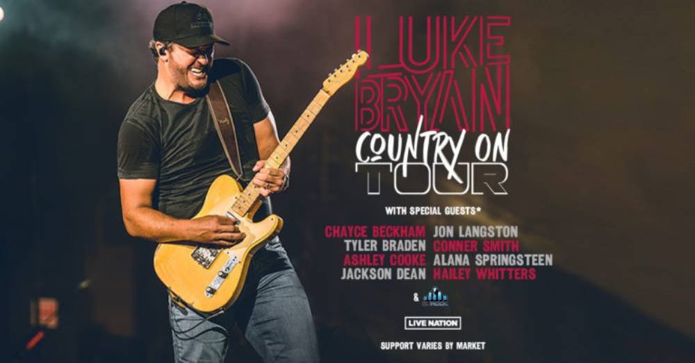 Luke Bryan Announces 'Country on Tour' Headlining Trek For 2023 With Guests Chayce Beckham, Tyler Braden, & More