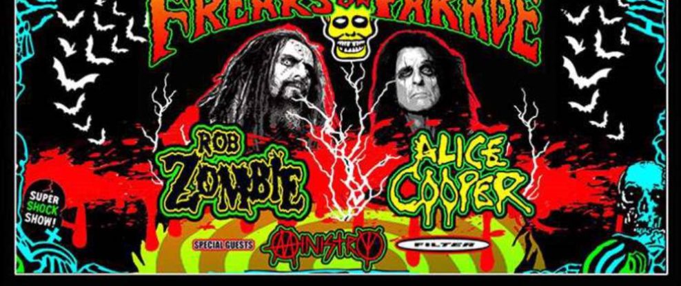 Rob Zombie and Alice Cooper Join Together to Announce the 'Freaks on Parade' Tour for 2023