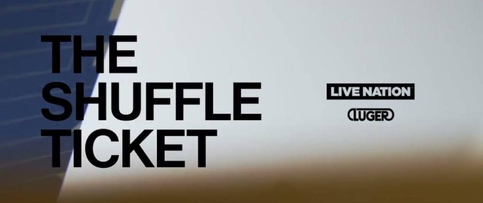 Luger and Live Nation Launch 'The Shuffle Ticket' For Events in Stockholm, Gothenburg, & Malmö